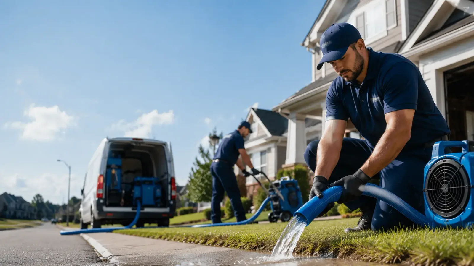 Flood Damage Restoration in Mosherville, MI